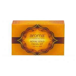 Buy Aroma Magic Aroma Treasure Royal Gold Facial Kit For Dry Skin Single Time online usa [ USA ] 