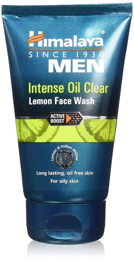 Buy Himalaya Men Intense Oil Clear Lemon Face Wash