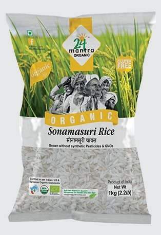 Buy 24 mantra Sona masuri Raw Rice Polished