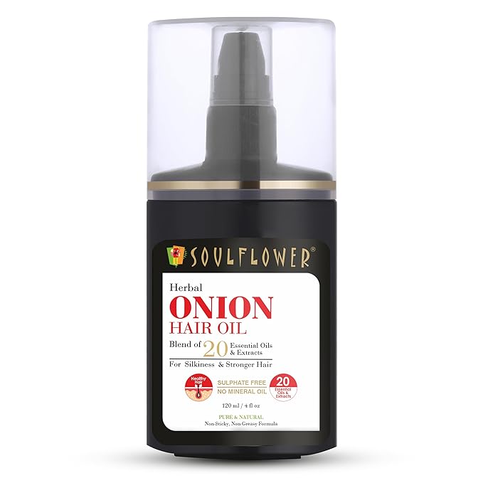 Buy Soulflower Herbal Onion Hair Oil online usa [ USA ] 