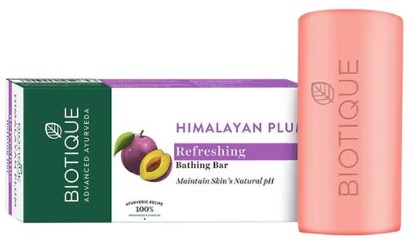 Buy Biotique Himalayan Plum Refreshing Bathing Bar