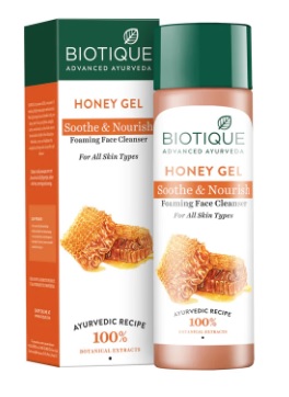 Buy Biotique Honey Gel Soothe & Nourish Foaming Cleanser