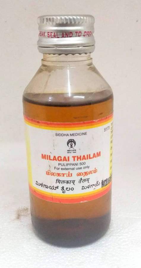 Buy Impcops Ayurveda Milagai Thailam