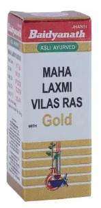 Buy Baidyanath Mahalaxmivilas Ras (Swarna Yukta)