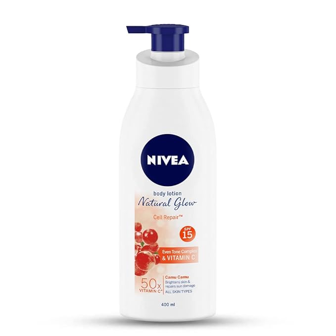 Buy Nivea Natural Glow Cell Repair Spf 15 Body Lotion