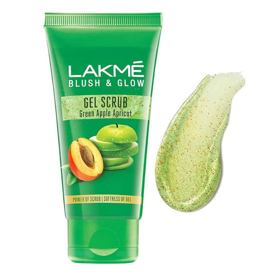 Buy Lakme Blush & Glow Green Apple Apricot Scrub