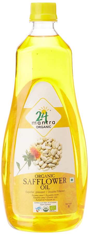 Buy 24 mantra Cold Pressed Safflower Oil online usa [ USA ] 