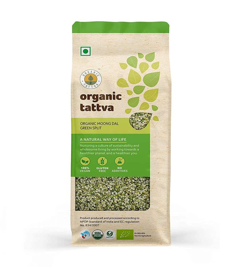 Buy Organic Tattva Moong Dal Green Split