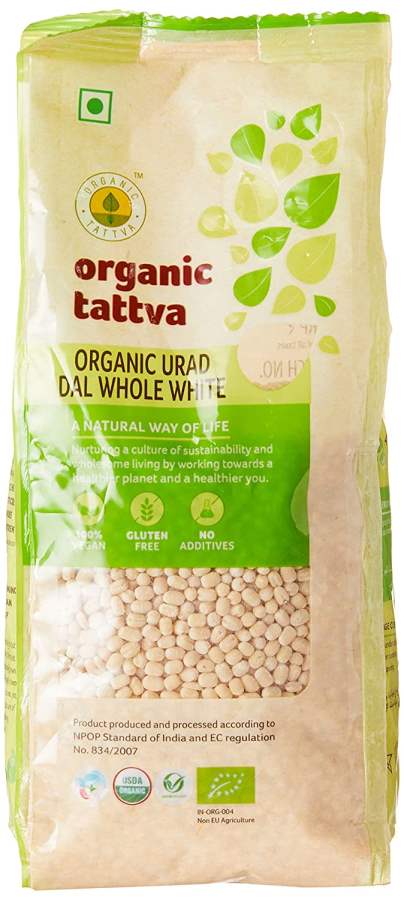 Buy Organic Tattva Urad Dal Whole White