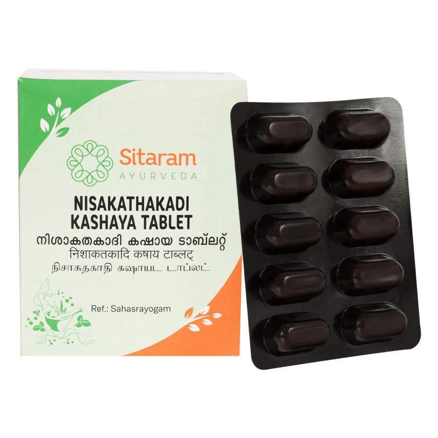 Buy Sitaram Ayurveda Nisakathakadi Kashaya Tablet online usa [ USA ] 