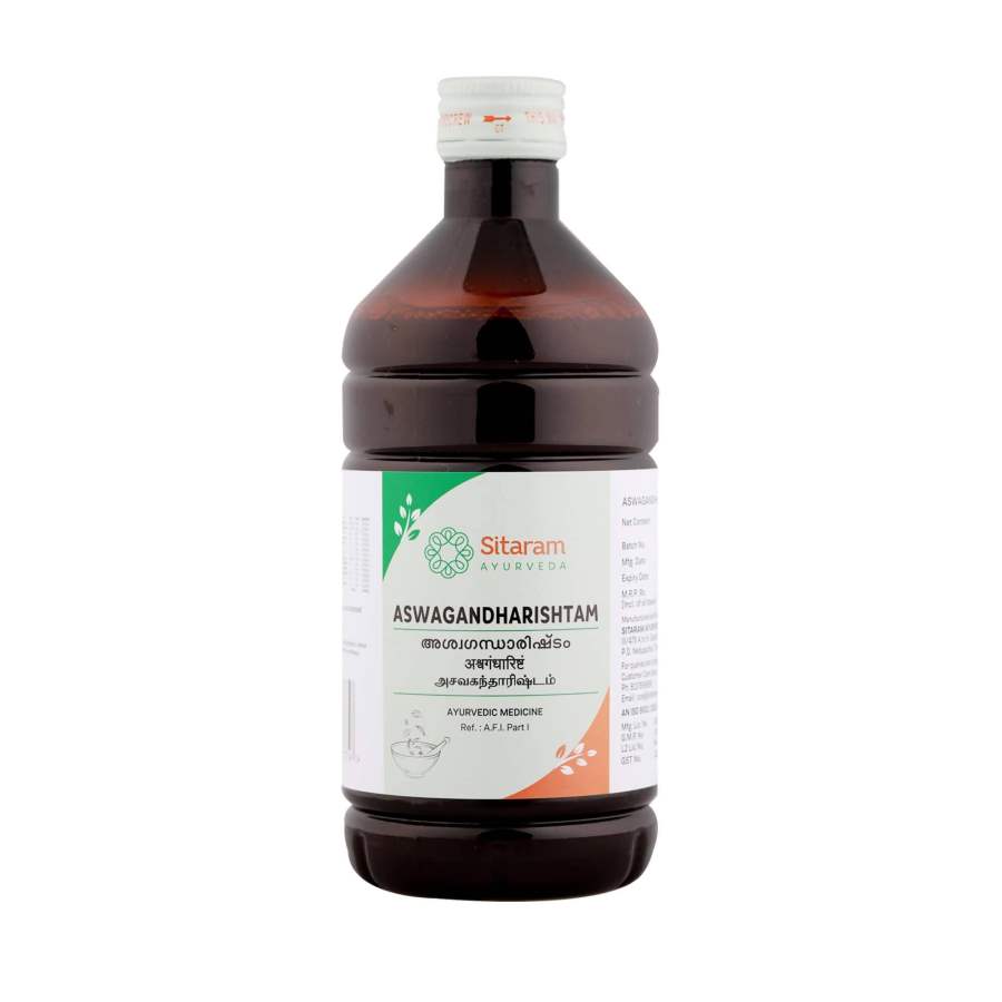 Buy Sitaram Ayurveda Aswagandharishtam Syrup