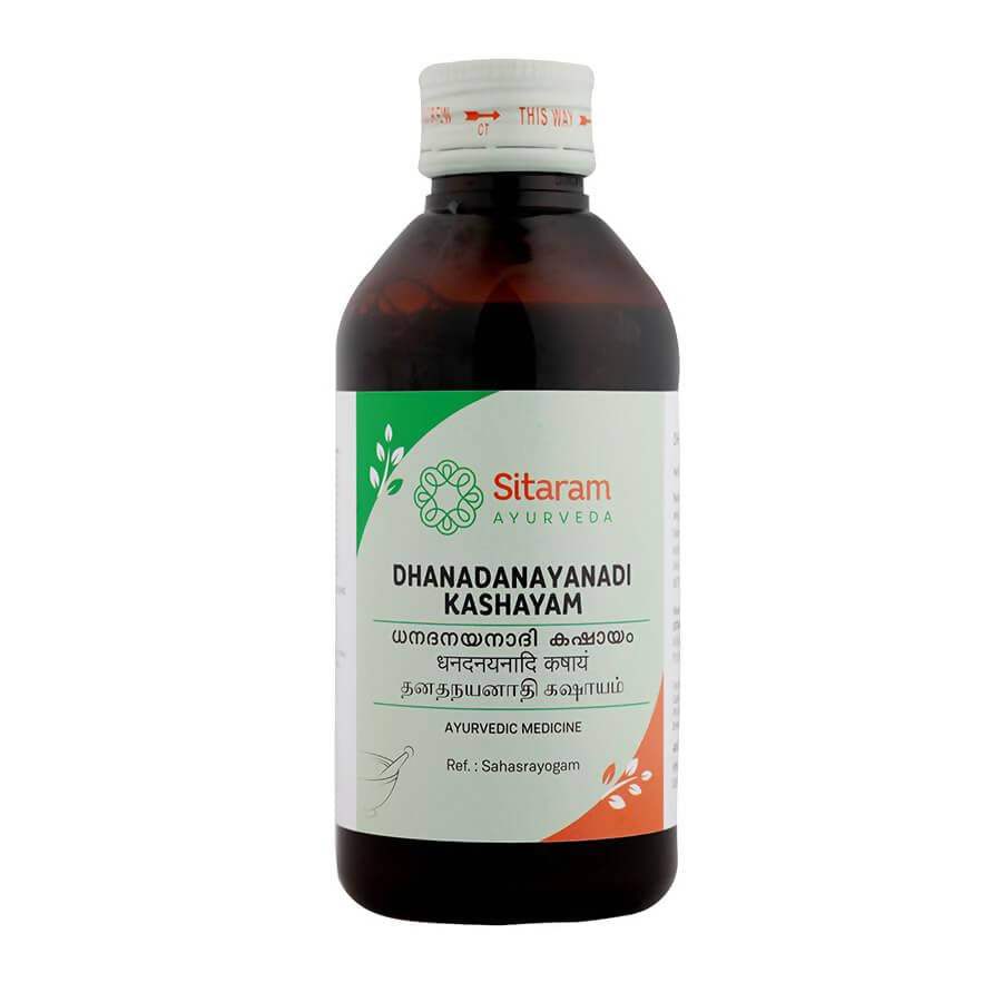 Buy Sitaram Ayurveda Dhanadanayanadi Kashayam