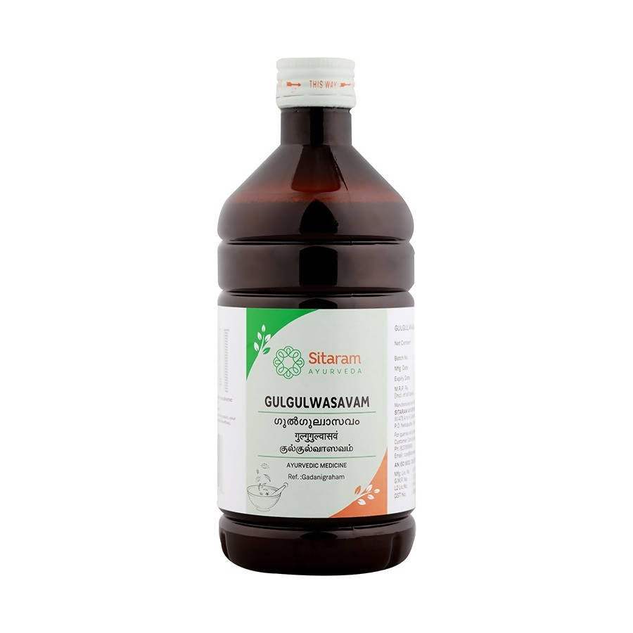 Buy Sitaram Ayurveda Gulgulwasavam Syrup