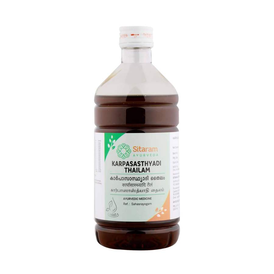 Buy Sitaram Ayurveda Karpasasthyadi Thailam online usa [ USA ] 