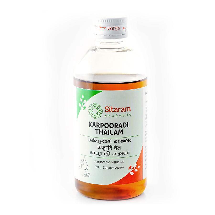 Buy Sitaram Ayurveda Karpooradi Thailam