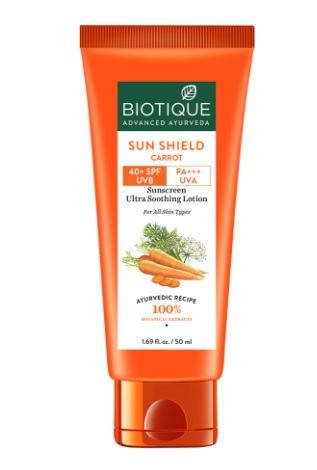 Buy Biotique Bio Carrot Sunscreen Lotion