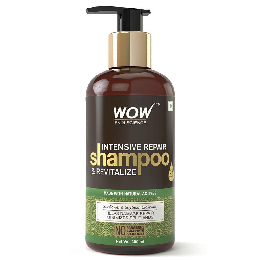 Buy WOW Intensive Repair & Revitalize No Parabens, Sulphate & Silicone Shampoo online usa [ US ] 