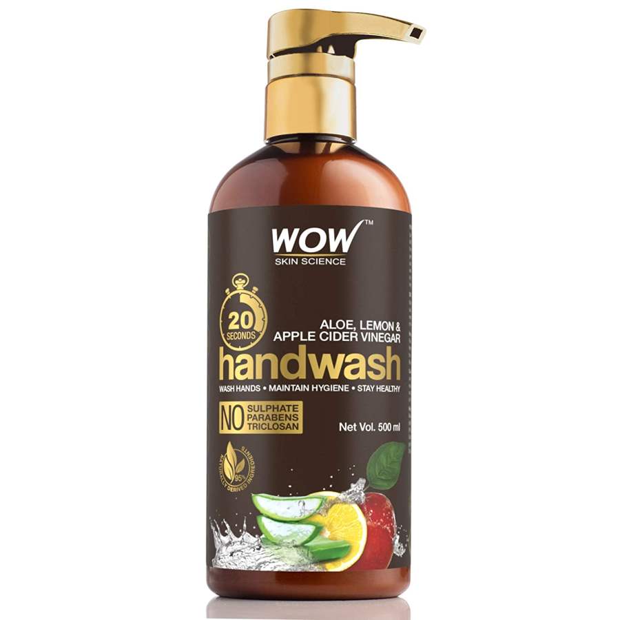 Buy WOW Skin Science Aloe, Lemon & Apple Cider Vinegar Handwash online usa [ USA ] 