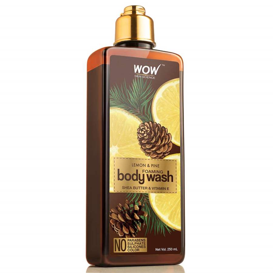 Buy WOW Skin Science Lemon & Pine Foaming Body Wash online usa [ USA ] 