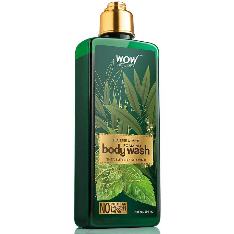 Buy WOW Skin Science Tea Tree & Mint Foaming Body Wash online usa [ USA ] 