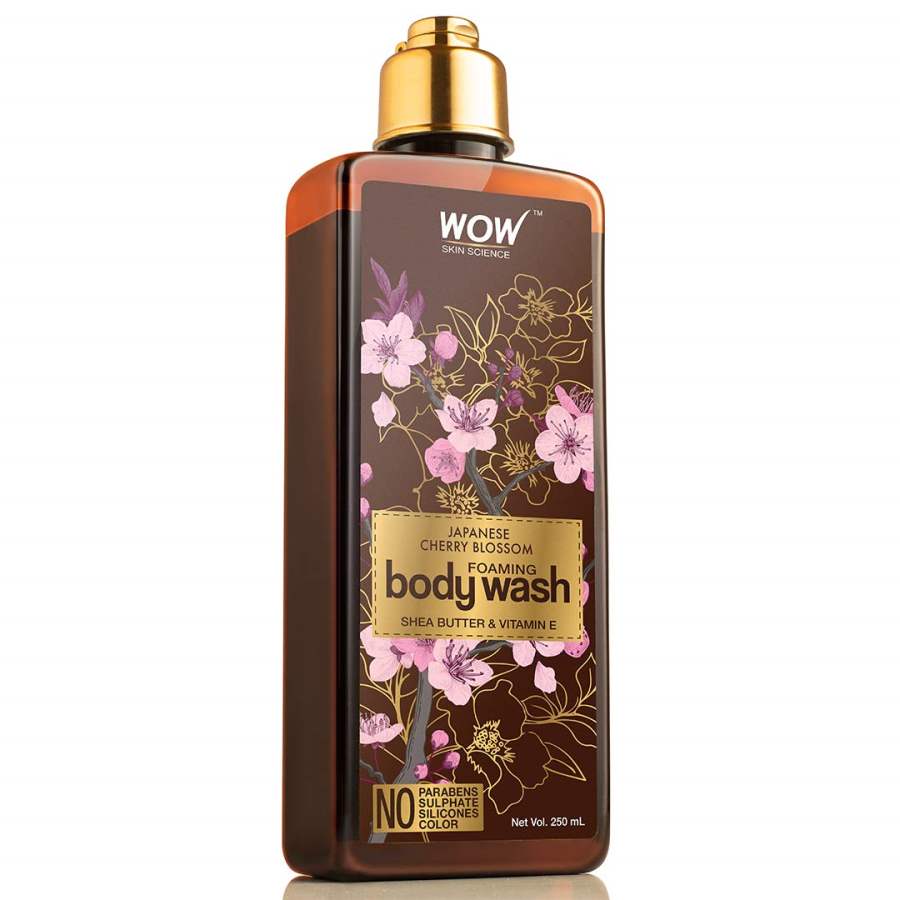 Buy WOW Skin Science Japanese Cherry Blossom Foaming Body Wash online usa [ USA ] 