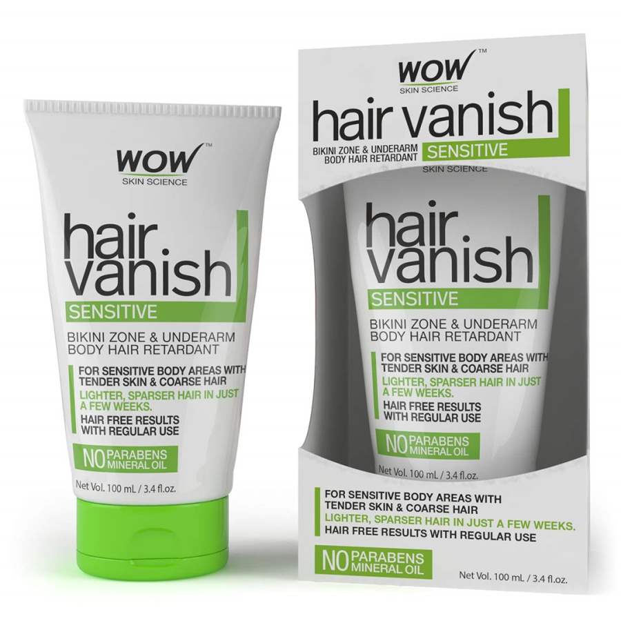 Buy WOW Hair Vanish Sensitive No Parabens and Mineral Oil online usa [ US ] 