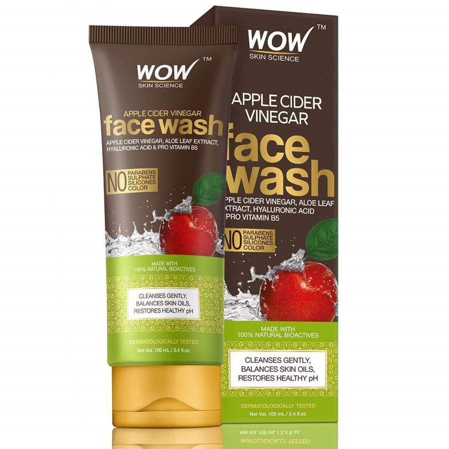 Buy WOW Skin Science Apple Cider Vinegar Face Wash online usa [ US ] 