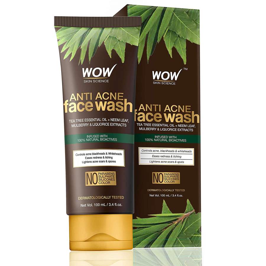 Buy WOW Skin Science Anti Acne Face Wash online usa [ US ] 