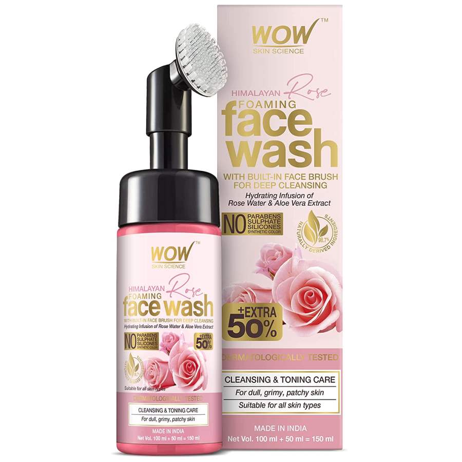 Buy WOW Skin Science Himalayan Rose Foaming Face Wash online usa [ US ] 