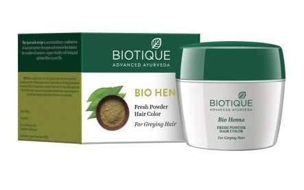 Buy Biotique Bio Henna Fresh Hair Color Powder online usa [ USA ] 