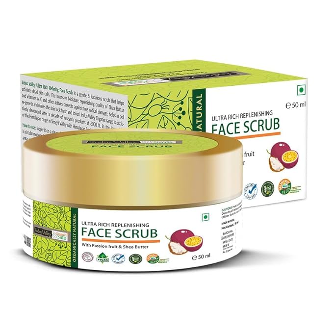 Buy Indus valley Ultra Rich Replenishing Shea Butter Fruit Face Scrub  online usa [ USA ] 