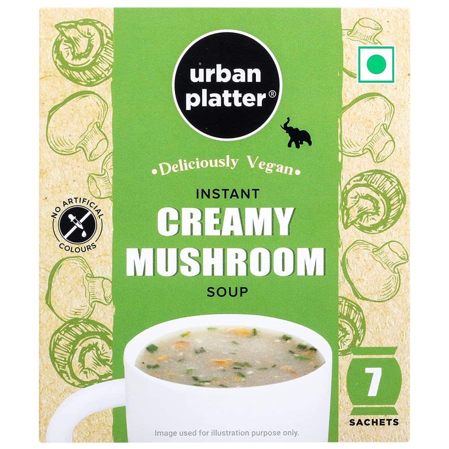 Buy Urban Platter Vegan Instant Creamy Mushroom Cup Soup online usa [ US ] 