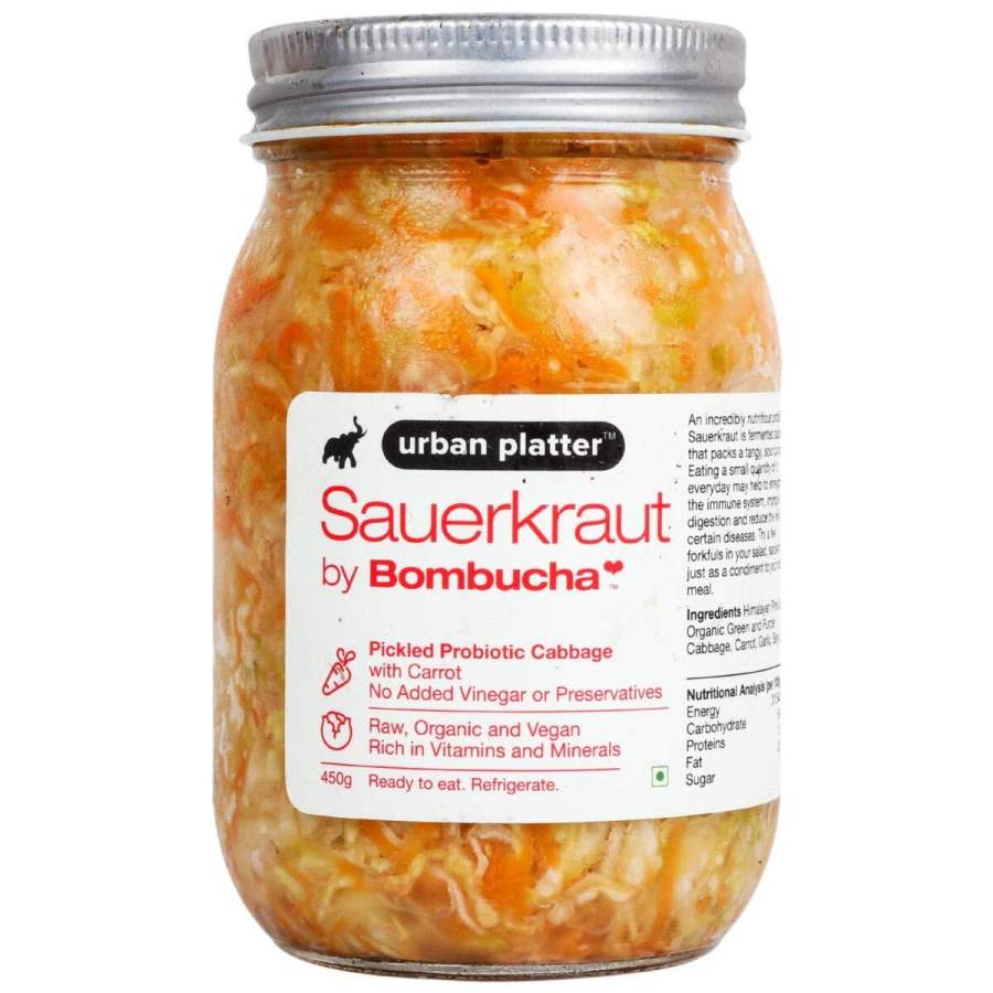 Buy Urban Platter Sauerkraut Original Pickled Probiotic Cabbage with Carrot online usa [ USA ] 