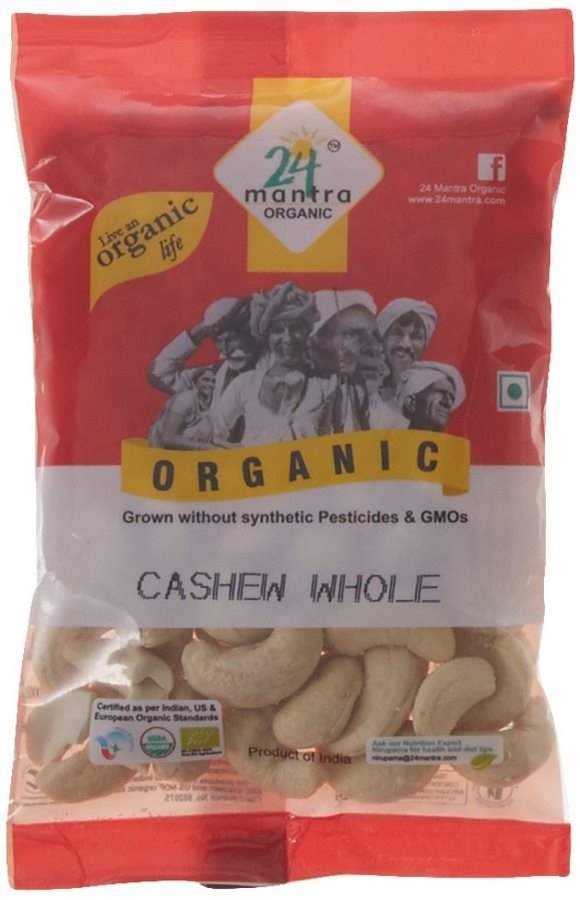 Buy 24 mantra Cashew Whole