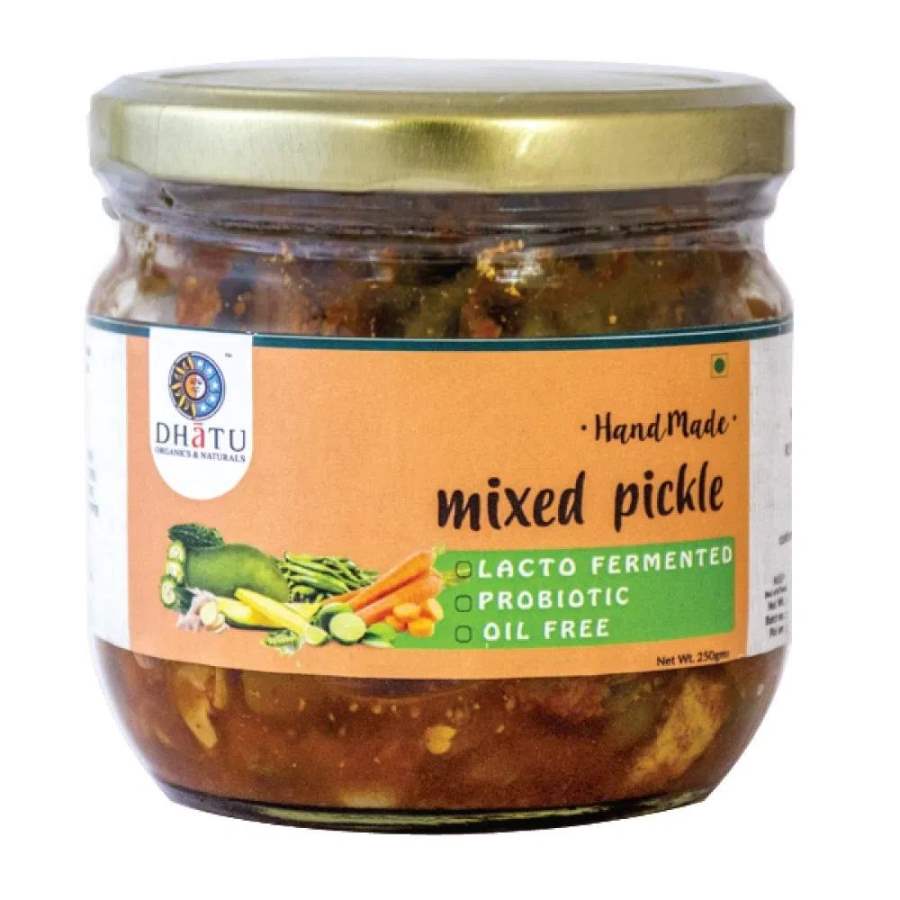 Buy Dhatu Organics Oil Free Mixed Veg Pickle online usa [ USA ] 