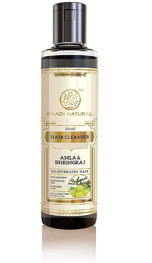 Buy Khadi Natural Amla and Bhringraj Hair Cleanser(Shampoo) online usa [ USA ] 