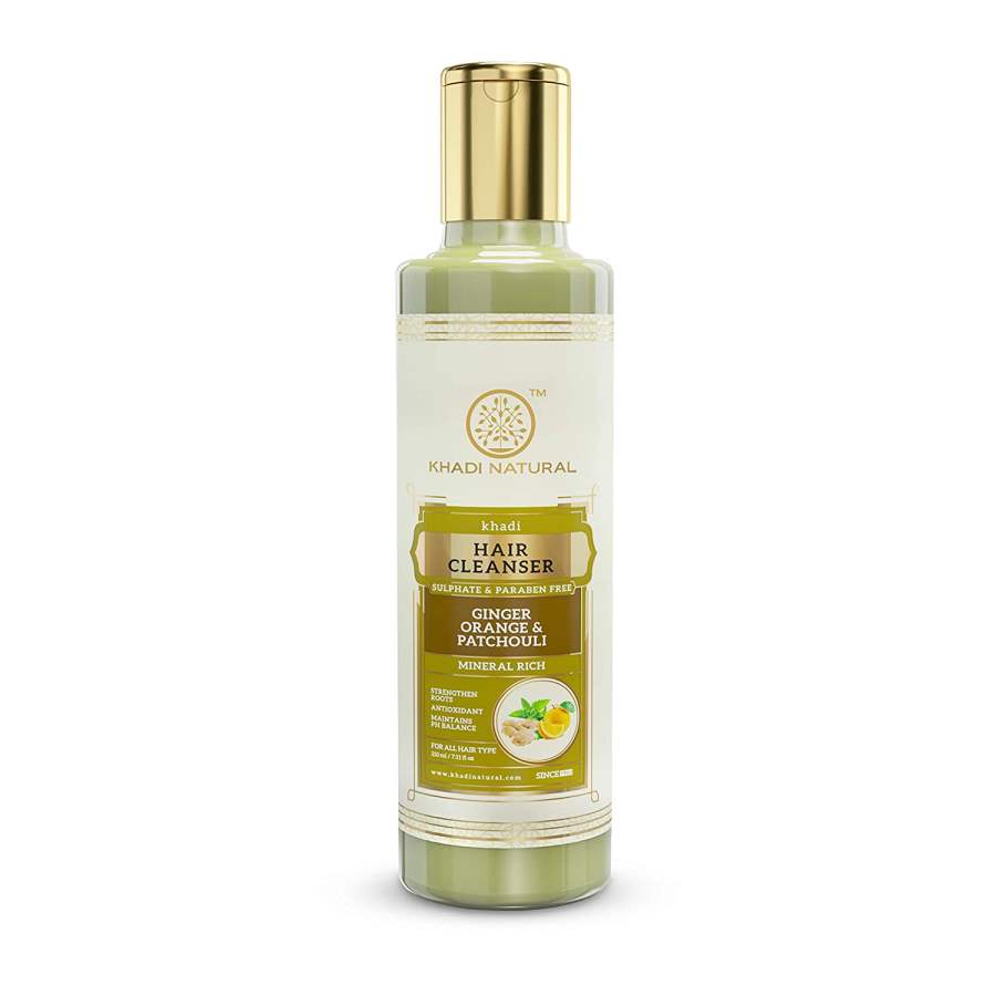 Buy Khadi Natural Ginger Orange & Patchouli Cleanser