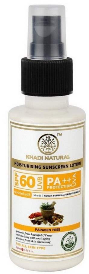 Buy Khadi Natural Moisturising Sunscreen Lotion SPF 60 Pa++  online usa [ USA ] 