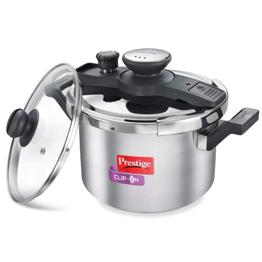 Buy Prestige Clip-On Svachh Stainless Steel Pressure Cooker online usa [ USA ] 