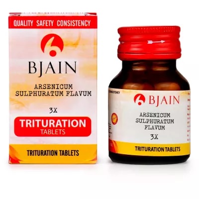 Buy B Jain Homeo Arsenicum Sulphuratum Flavum