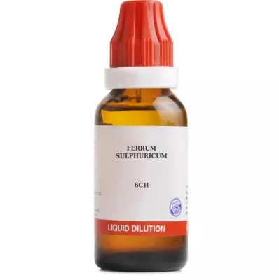 Buy B Jain Homeo Ferrum Sulphuricum - 30 ml