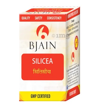 Buy B Jain Homeo Silicea Biochemic Tablet - 25 gm