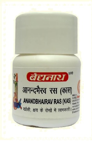 Buy Baidyanath Anand Bhairav Ras(Kas) 