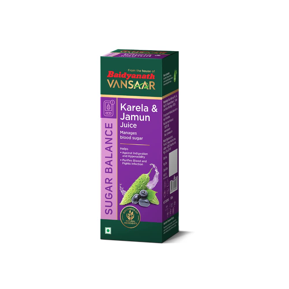 Buy Baidyanath Vansaar Karela Jamun Juice