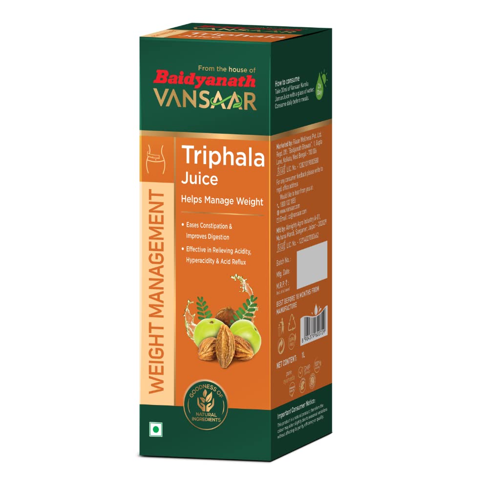 Buy Baidyanath Vansaar Triphala Juice