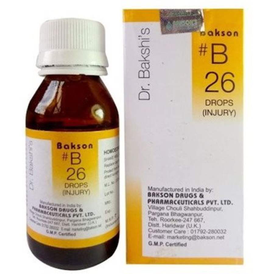 Buy Bakson B26 Injury Drops