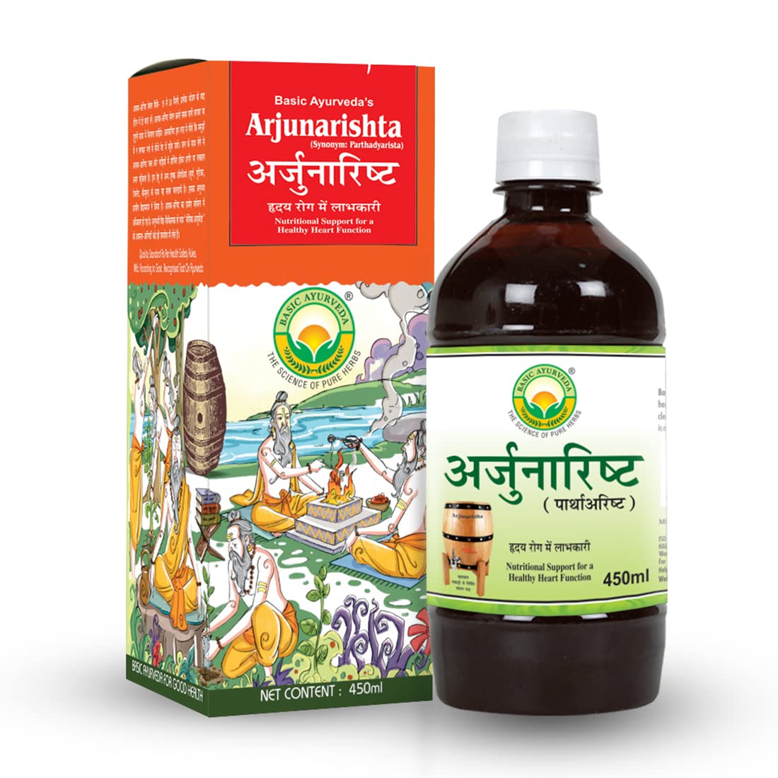 Buy Basic Ayurveda Arjunarishta Syrup