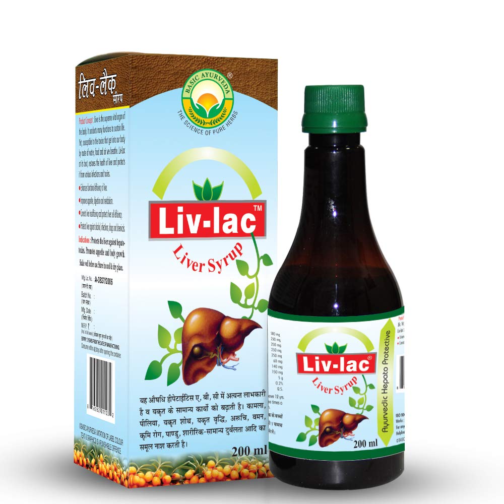 Buy Basic Ayurveda Liv-Lac Liver Syrup