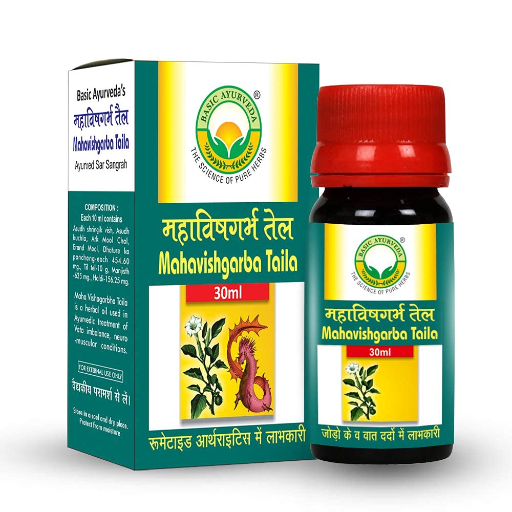 Buy Basic Ayurveda Mahavishgarba Taila online usa [ US ] 