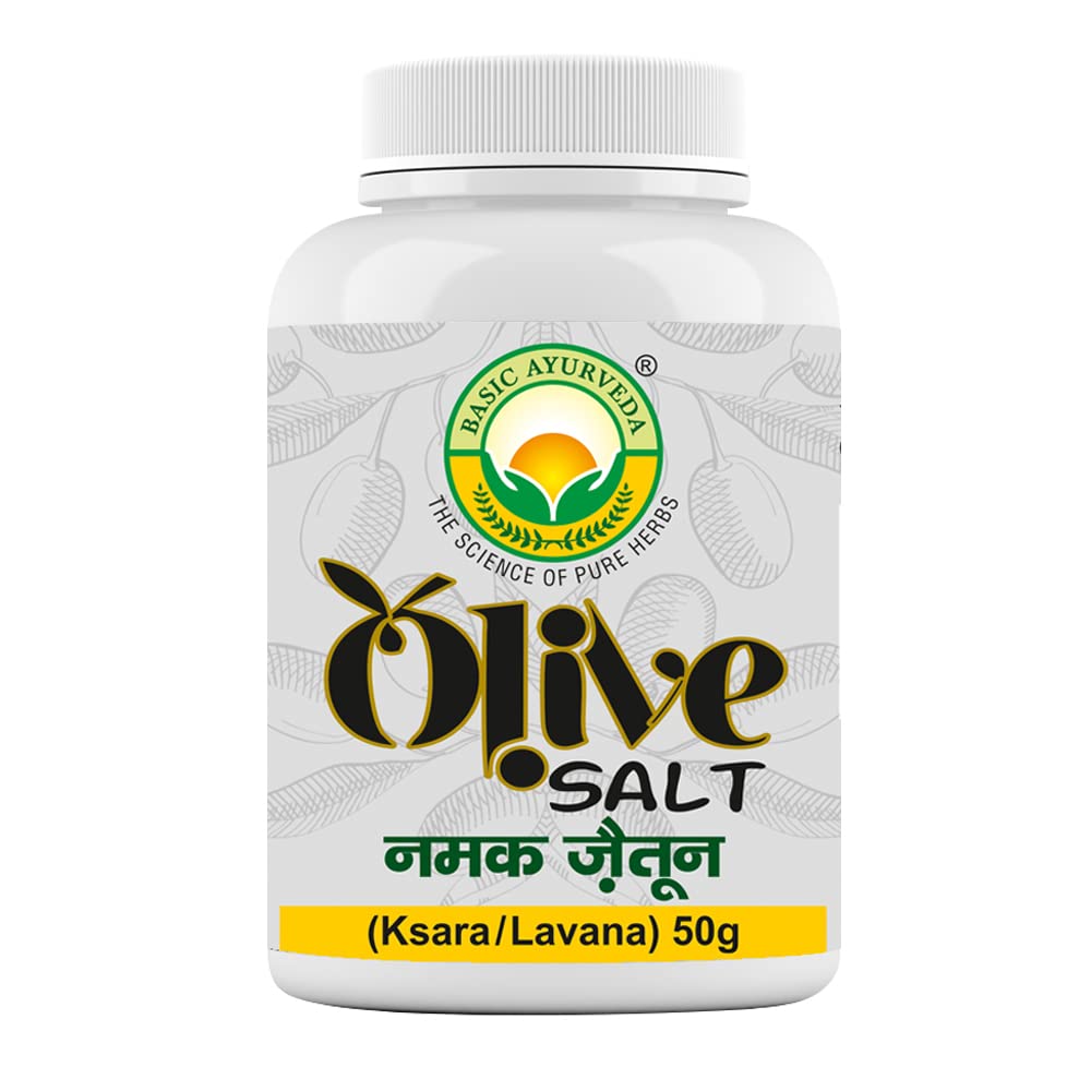 Buy Basic Ayurveda Olive Salt